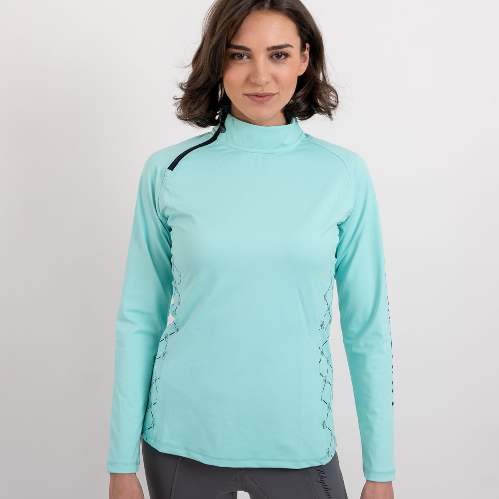 
                  
                    Long sleeve zippered side base layer
                  
                