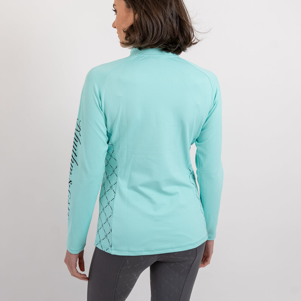 
                  
                    Long sleeve zippered side base layer
                  
                