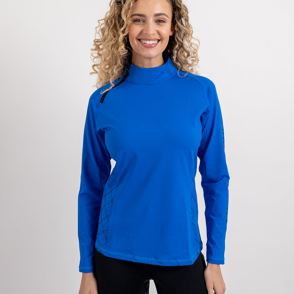 
                  
                    Long sleeve zippered side base layer
                  
                