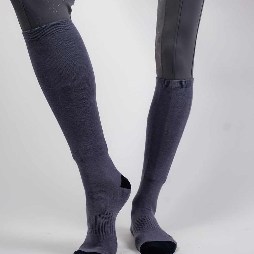 Single Logo Equestrian compression socks