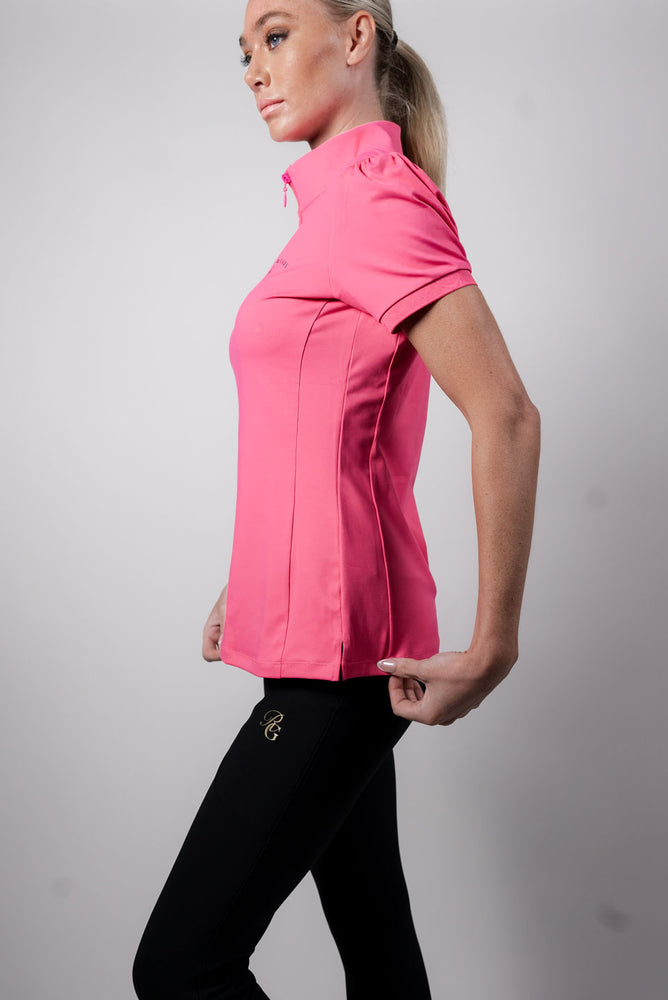 
                  
                    Short pinched sleeve base layer Pink
                  
                