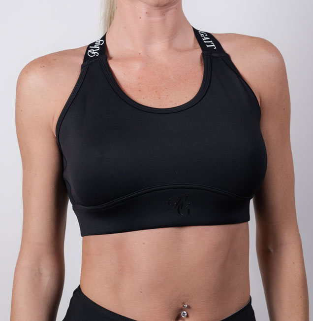 Cushion wave sports bra
