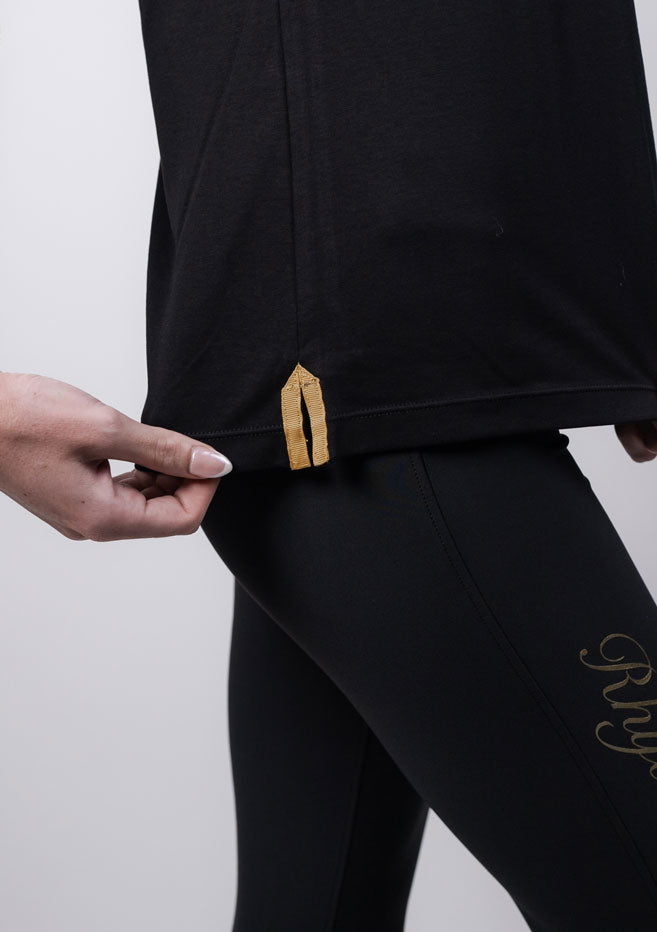 Black Round neck T Shirt