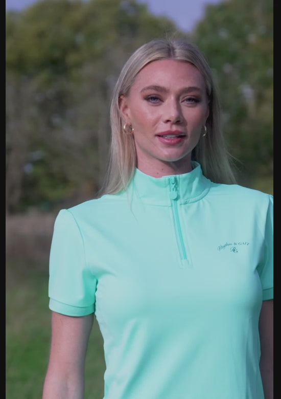 
                  
                    Load and play video in Gallery viewer, Short pinched sleeve base layer
                  
                